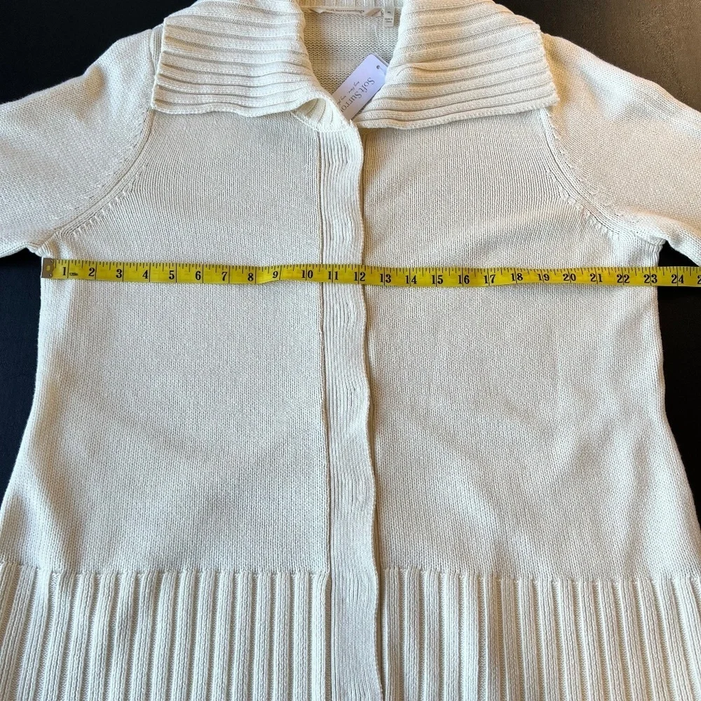 *FIRM PRICE* NWT - Soft Surroundings Trinity Cardigan Longline Sweater